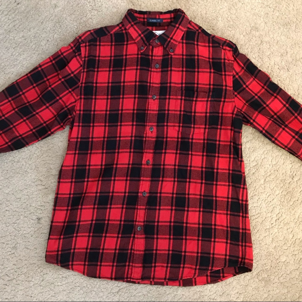 Men’s buffalo plaid flannel